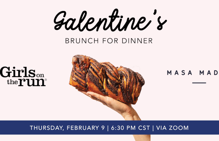 Galentine's Brunch for Dinner with Girls on the Run-Chicago and Masa Madre